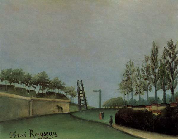 Henri Rousseau Fortification Porte de Vanves Germany oil painting art